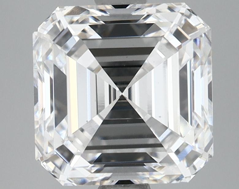 3.05 Carat Asscher Shaped Excellent Cut VS1 IGI Certified Lab Grown Diamond