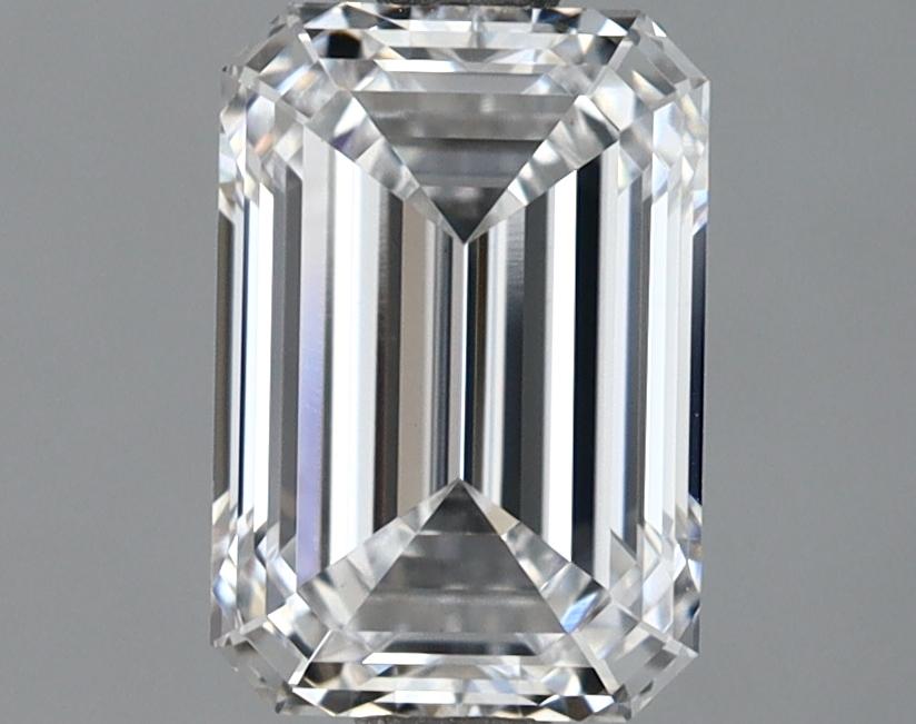 1.67 Carat Emerald Shaped Ideal Cut VVS2 IGI Certified Lab Grown Diamond