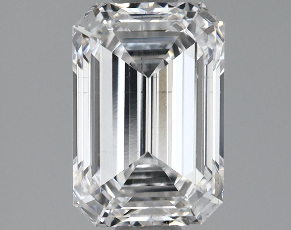 1.38 Carat Emerald Shaped Ideal Cut VS2 IGI Certified Lab Grown Diamond