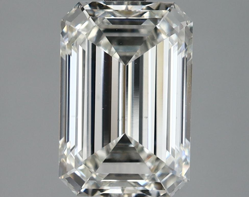 2.69 Carat Emerald Shaped Excellent Cut VS1 IGI Certified Lab Grown Diamond