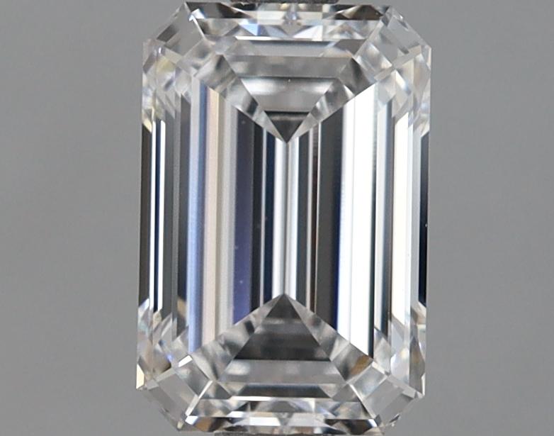1.69 Carat Emerald Shaped Excellent Cut VVS2 IGI Certified Lab Grown Diamond