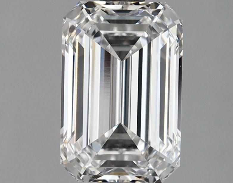 1.69 Carat Emerald Shaped Excellent Cut VVS2 IGI Certified Lab Grown Diamond