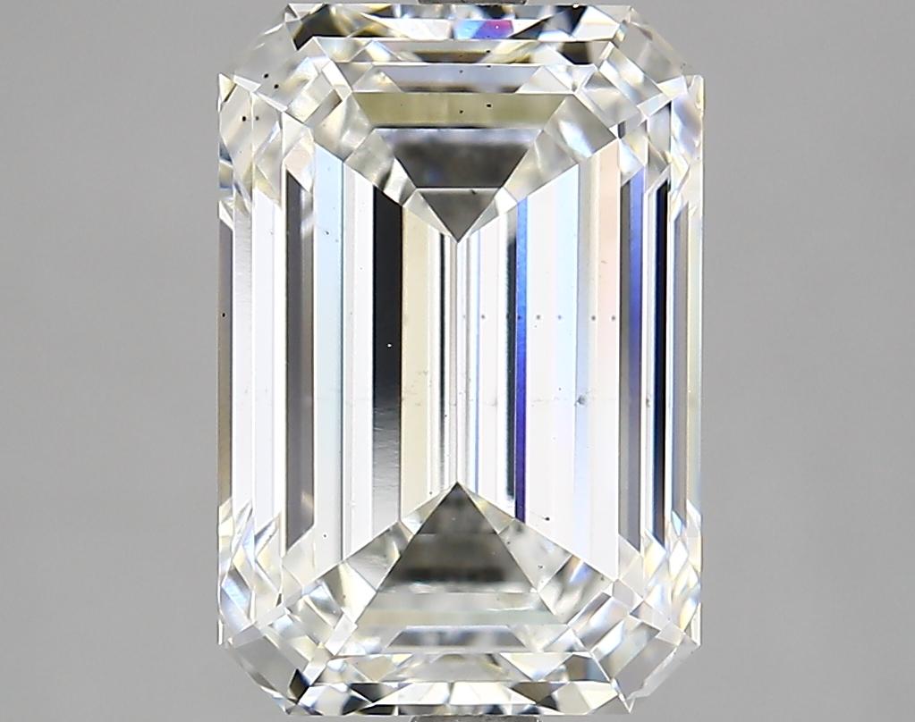 4.82 Carat Emerald Shaped Ideal Cut VS2 IGI Certified Lab Grown Diamond