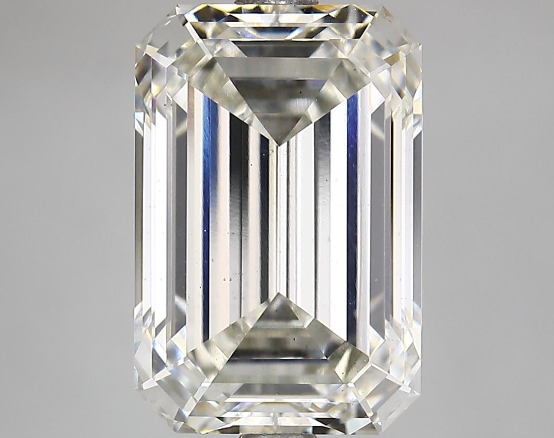4.86 Carat Emerald Shaped Excellent Cut VS2 IGI Certified Lab Grown Diamond