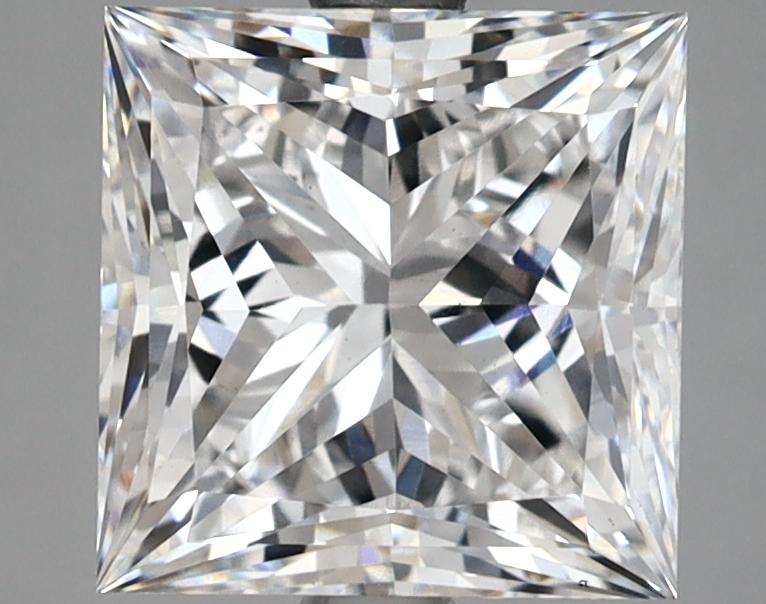 3.06 Carat Princess Shaped Ideal Cut VS1 IGI Certified Lab Grown Diamond