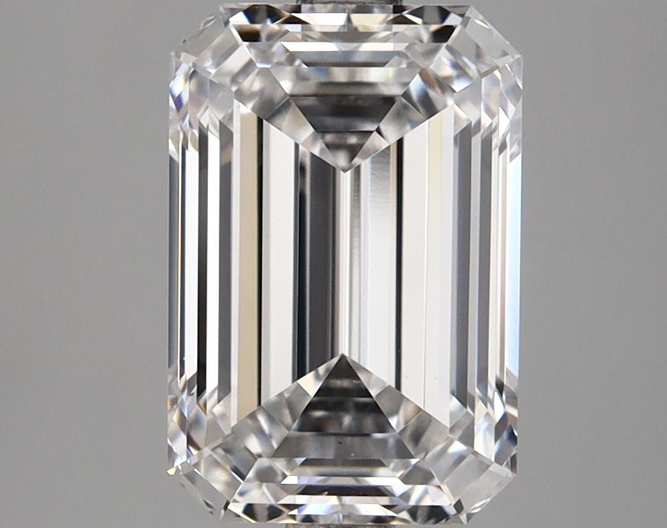 3.19 Carat Emerald Shaped Ideal Cut VS1 GIA Certified Lab Grown Diamond