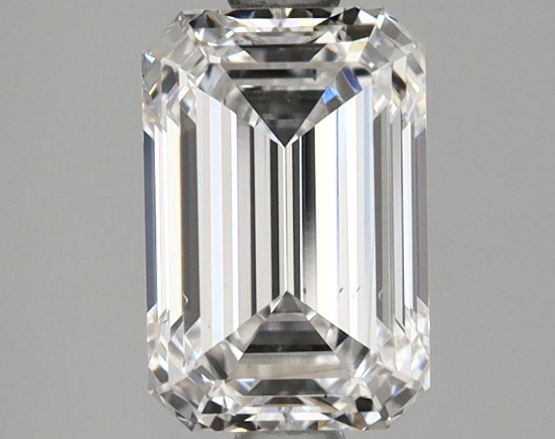 1.58 Carat Emerald Shaped Very Good Cut VS2 GIA Certified Lab Grown Diamond