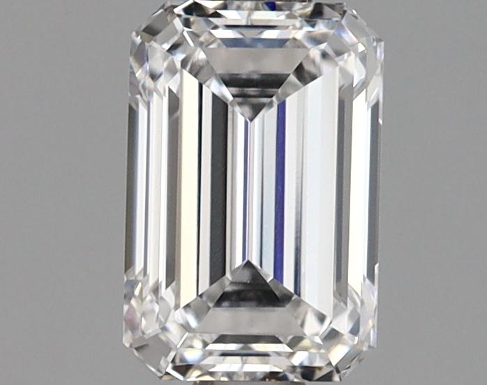 1.03 Carat Emerald Shaped Very Good Cut VVS2 GIA Certified Lab Grown Diamond