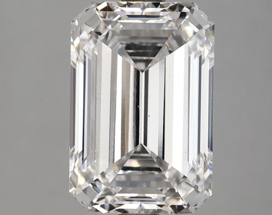 3.16 Carat Emerald Shaped Ideal Cut VS1 GIA Certified Lab Grown Diamond
