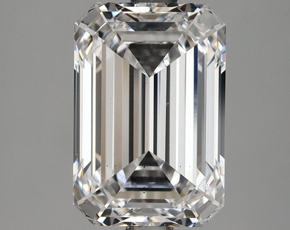 3.11 Carat Emerald Shaped Ideal Cut VS2 GIA Certified Lab Grown Diamond