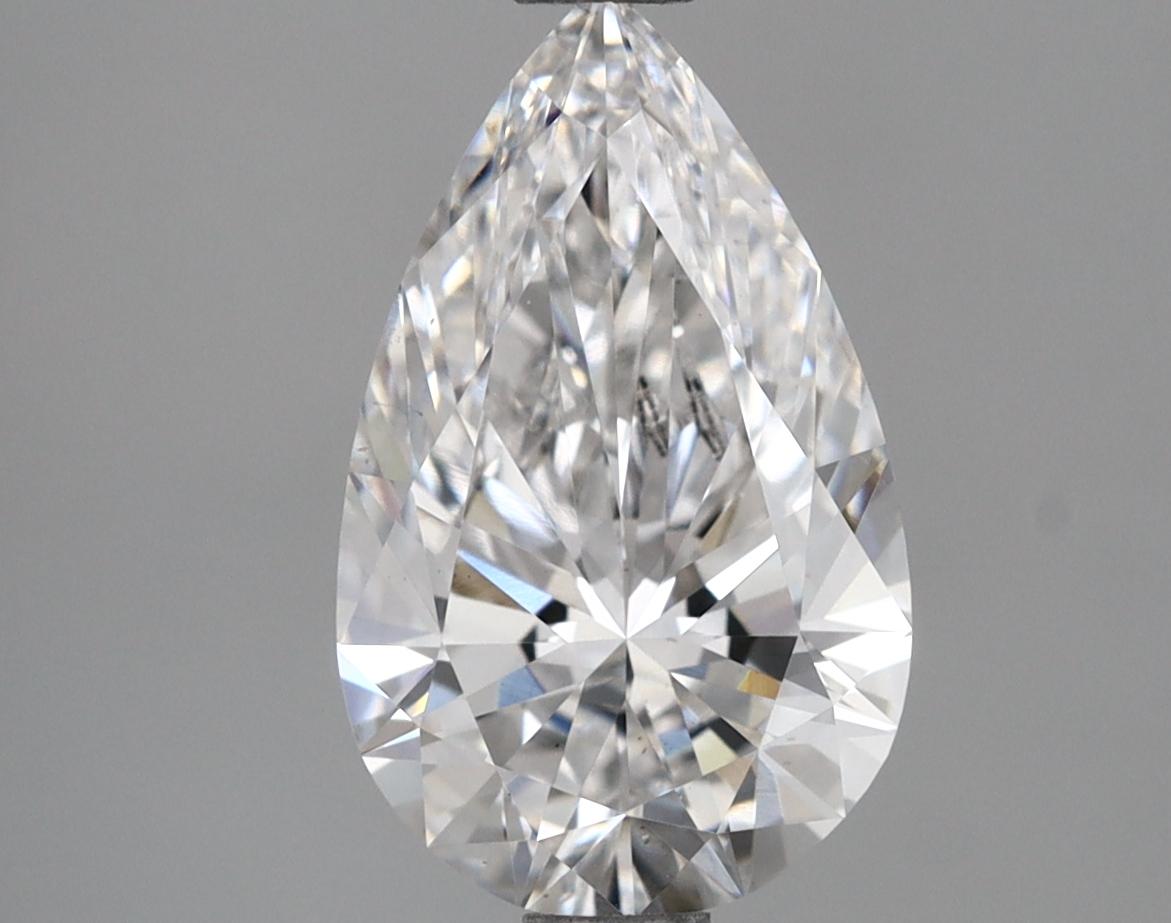 1.68 Carat Pear Shaped Ideal Cut VS1 IGI Certified Lab Grown Diamond