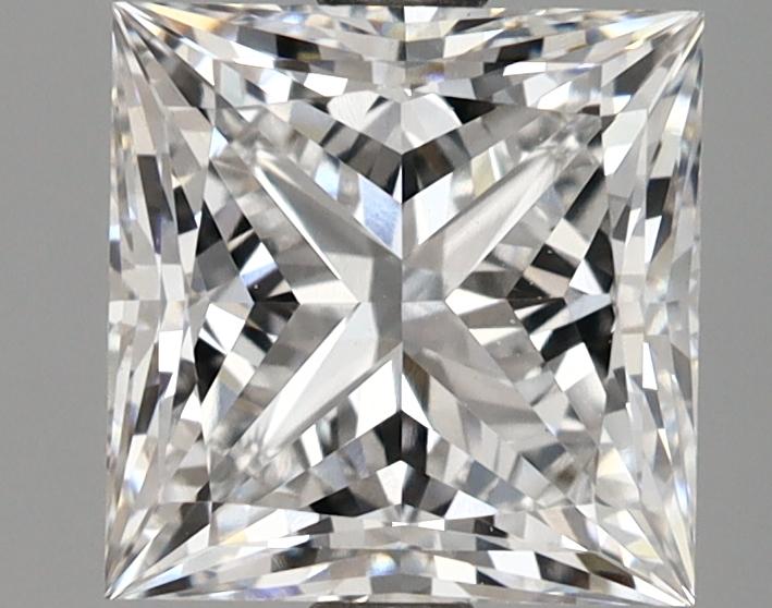 2.59 Carat Princess Shaped Very Good Cut VS1 GIA Certified Lab Grown Diamond