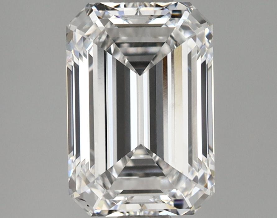 1.69 Carat Emerald Shaped Ideal Cut VVS2 IGI Certified Lab Grown Diamond