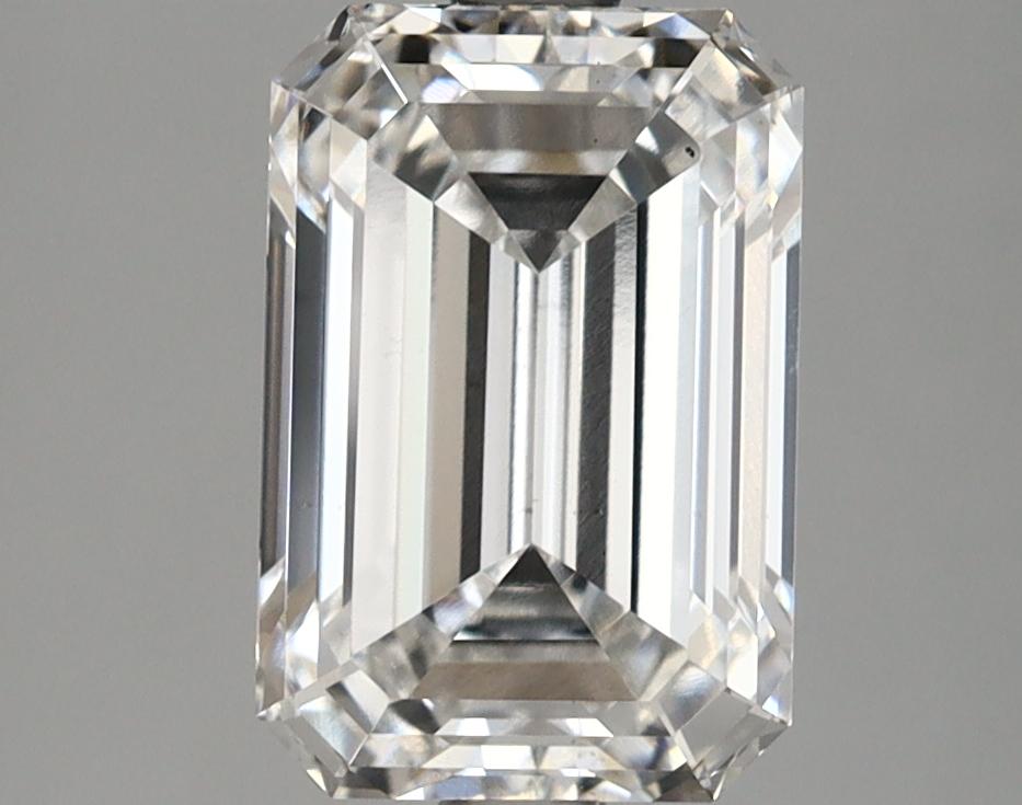 2.87 Carat Emerald Shaped Ideal Cut VS1 IGI Certified Lab Grown Diamond