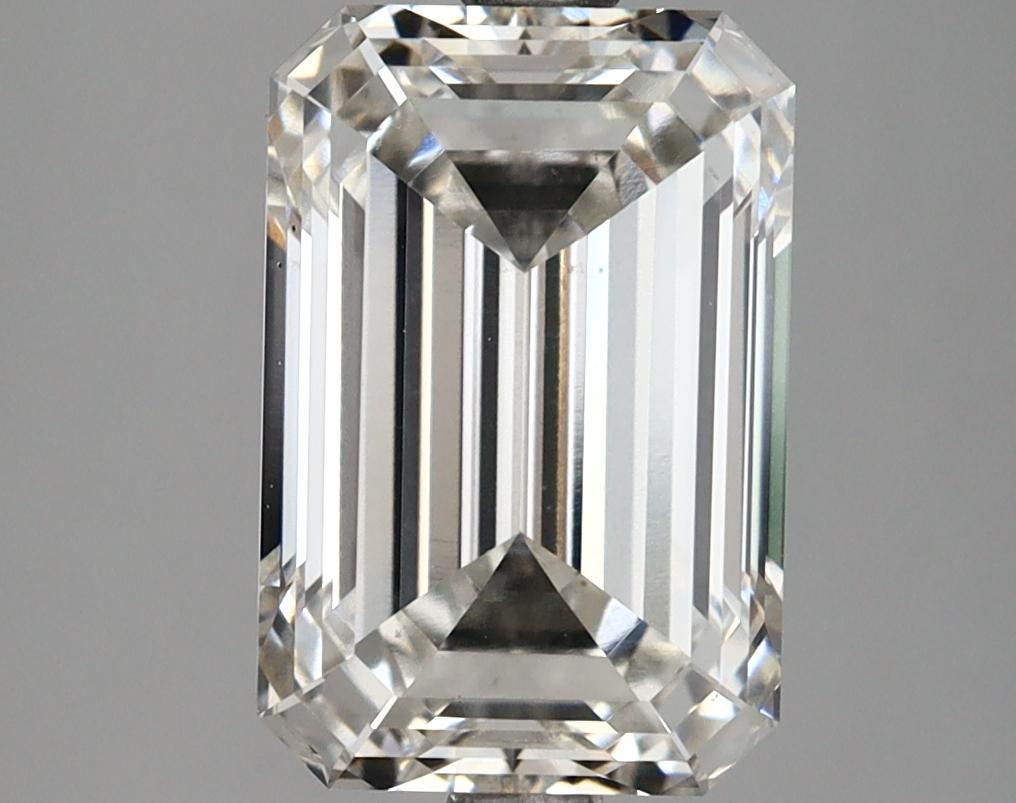 3.69 Carat Emerald Shaped Excellent Cut VS1 IGI Certified Lab Grown Diamond