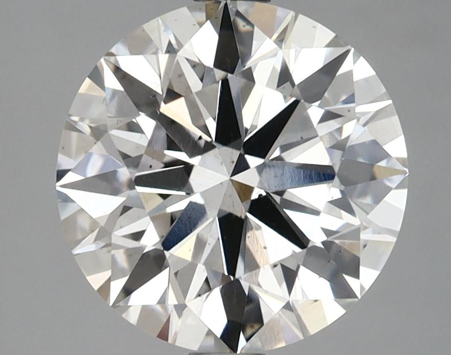 3.07 Carat Round Shaped Ideal Cut SI1 IGI Certified Lab Grown Diamond