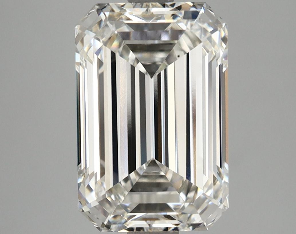 3.86 Carat Emerald Shaped Excellent Cut VS1 IGI Certified Lab Grown Diamond