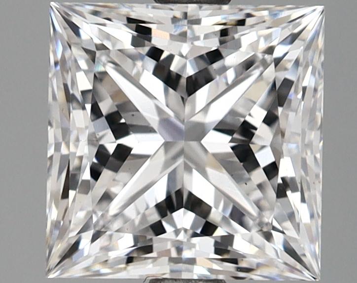 2.67 Carat Princess Shaped Ideal Cut VS1 IGI Certified Lab Grown Diamond