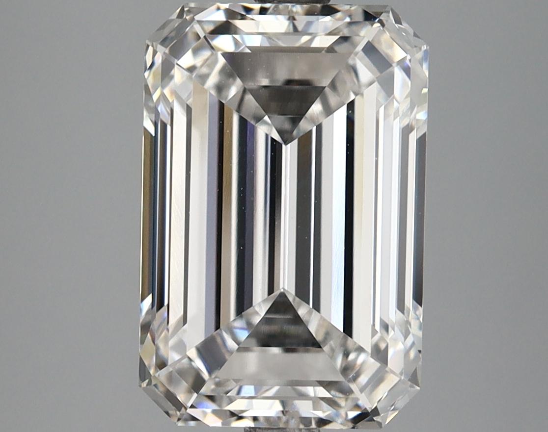 4.76 Carat Emerald Shaped Excellent Cut VVS2 IGI Certified Lab Grown Diamond