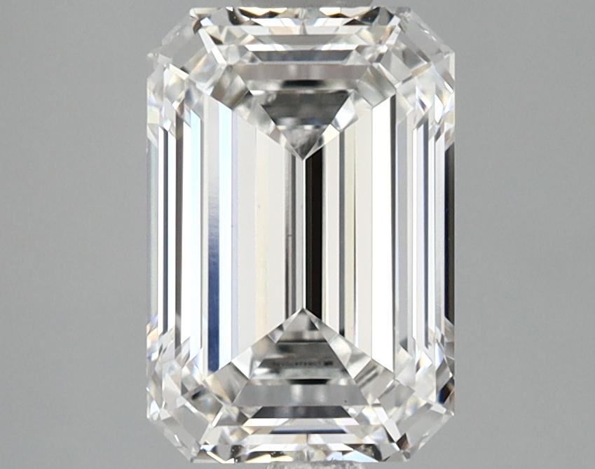2.1 Carat Emerald Shaped Ideal Cut VS1 IGI Certified Lab Grown Diamond