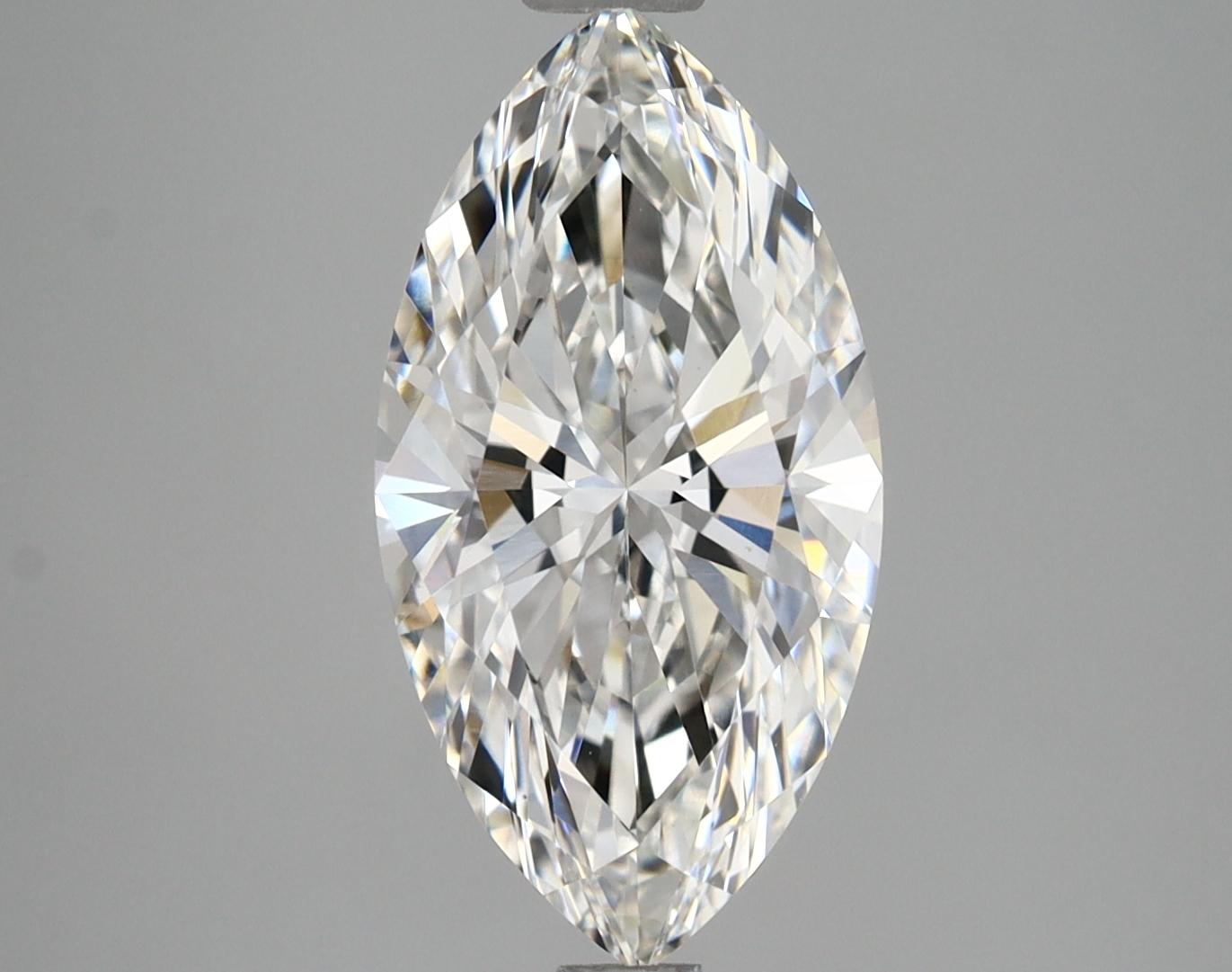 2.51 Carat Marquise Shaped Excellent Cut VS1 IGI Certified Lab Grown Diamond