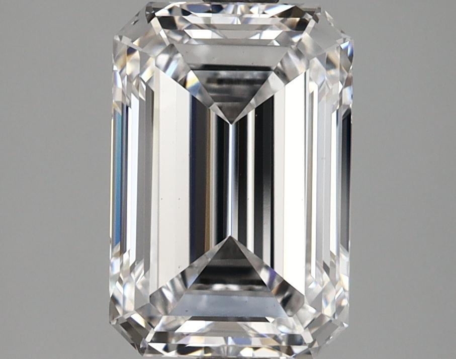 2.68 Carat Emerald Shaped Ideal Cut VS1 IGI Certified Lab Grown Diamond