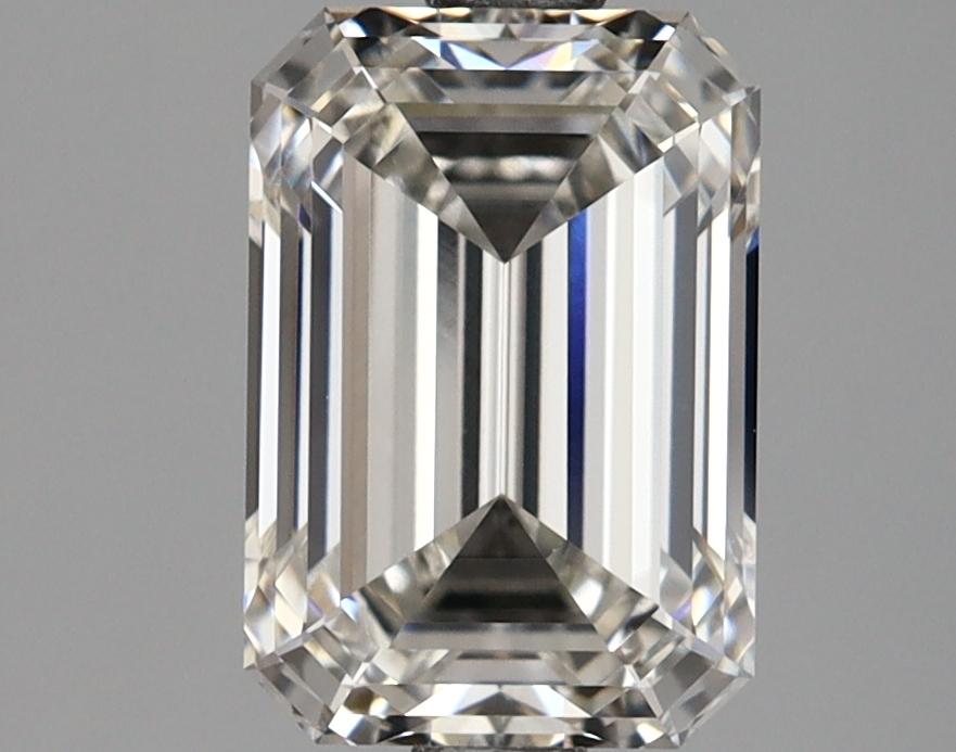 2.16 Carat Emerald Shaped Ideal Cut VVS1 IGI Certified Lab Grown Diamond