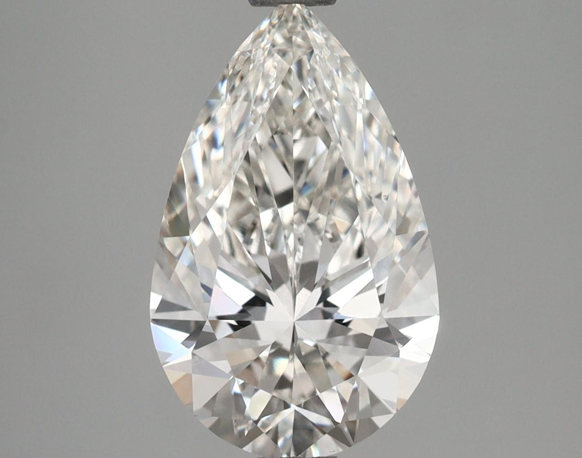 2.19 Carat Pear Shaped Ideal Cut VVS1 IGI Certified Lab Grown Diamond
