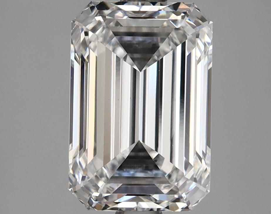 2.66 Carat Emerald Shaped Ideal Cut VS1 IGI Certified Lab Grown Diamond