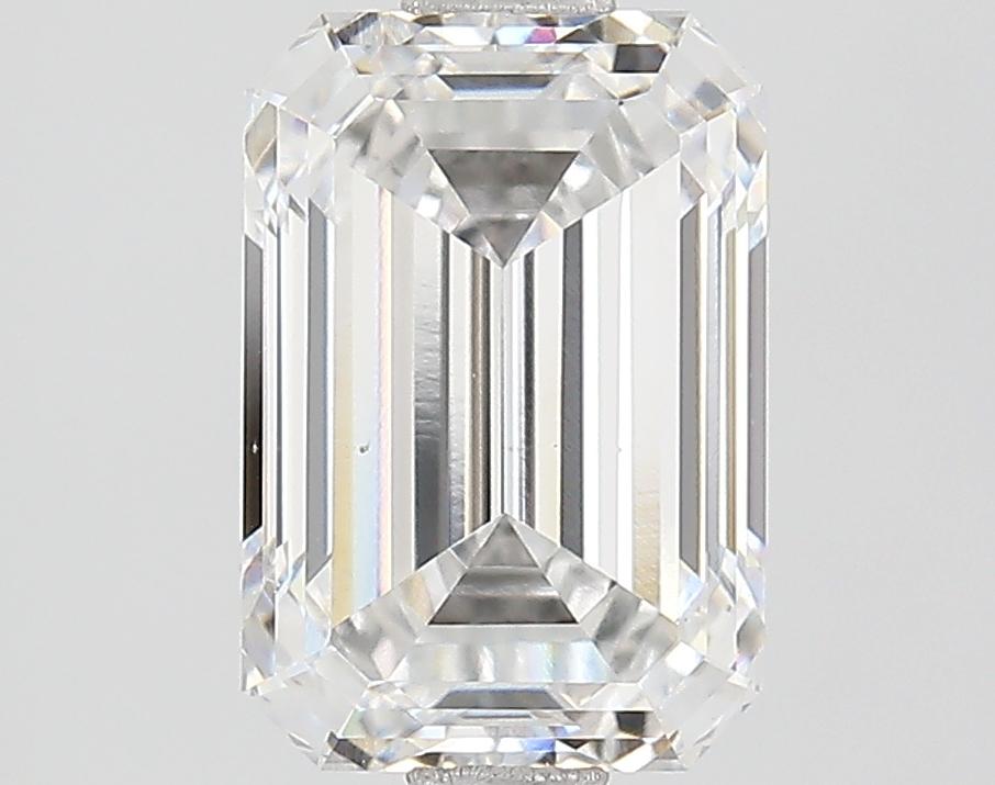 2.12 Carat Emerald Shaped Very Good Cut VS2 GIA Certified Lab Grown Diamond