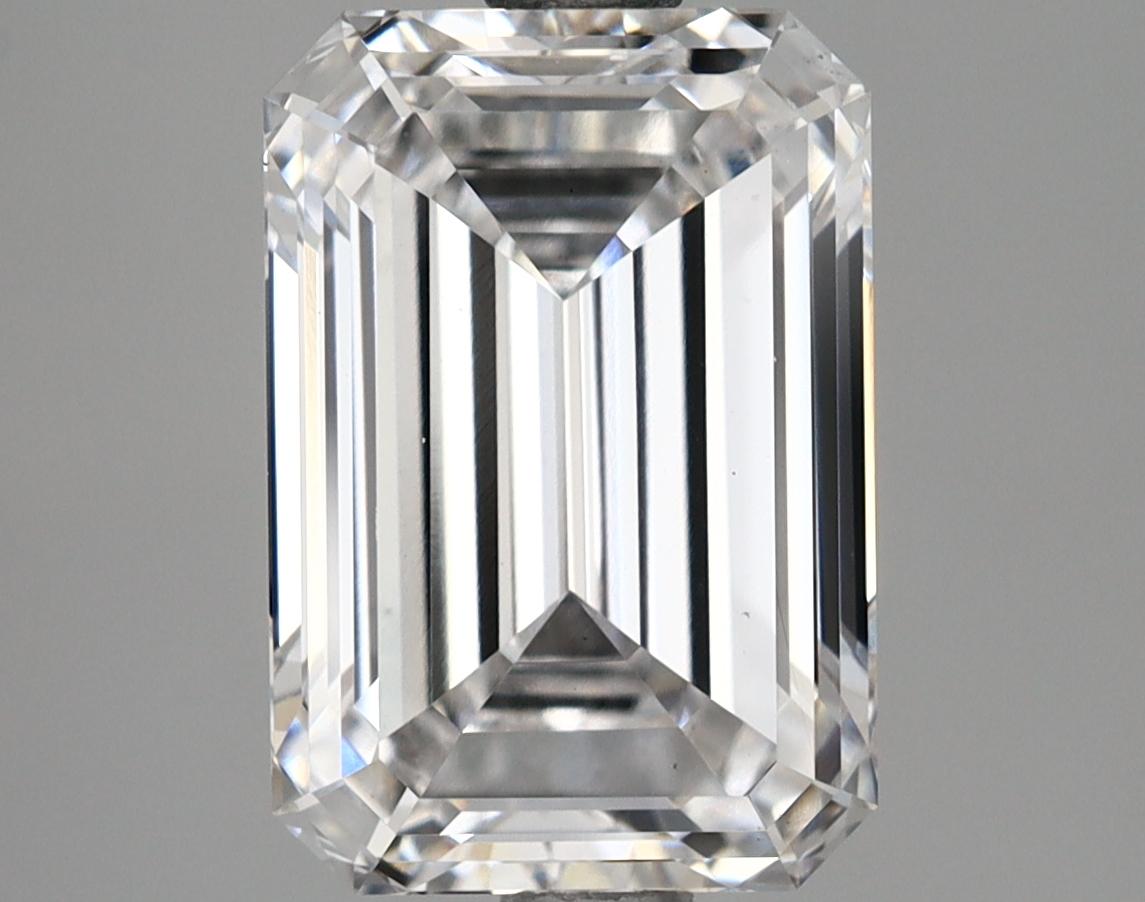 2.66 Carat Emerald Shaped Ideal Cut VS1 IGI Certified Lab Grown Diamond