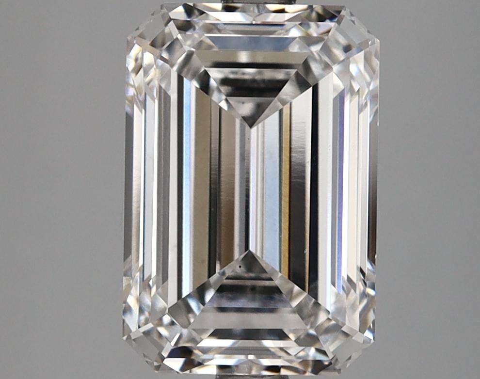 3.59 Carat Emerald Shaped Ideal Cut VS1 IGI Certified Lab Grown Diamond