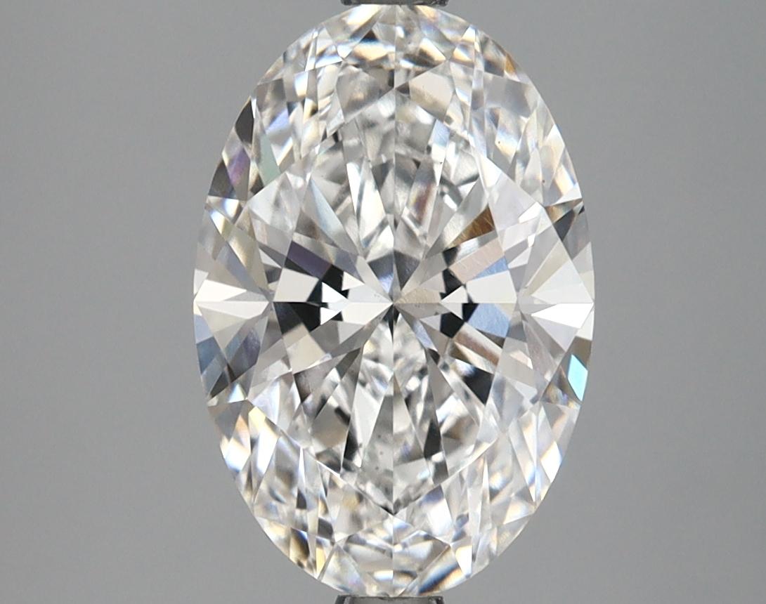 2.96 Carat Oval Shaped Ideal Cut VS2 IGI Certified Lab Grown Diamond
