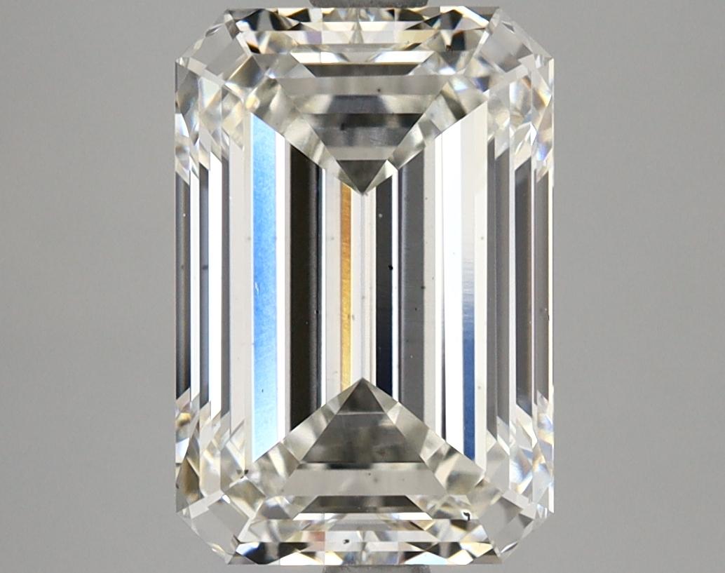 3.9 Carat Emerald Shaped Ideal Cut VS2 IGI Certified Lab Grown Diamond