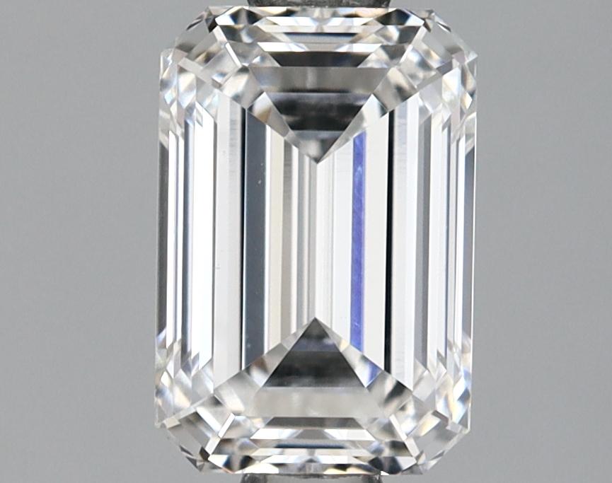 1.09 Carat Emerald Shaped Ideal Cut VVS2 IGI Certified Lab Grown Diamond