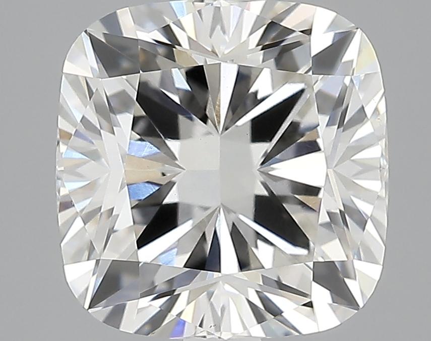 3.02 Carat Cushion Shaped Ideal Cut VVS2 GIA Certified Lab Grown Diamond