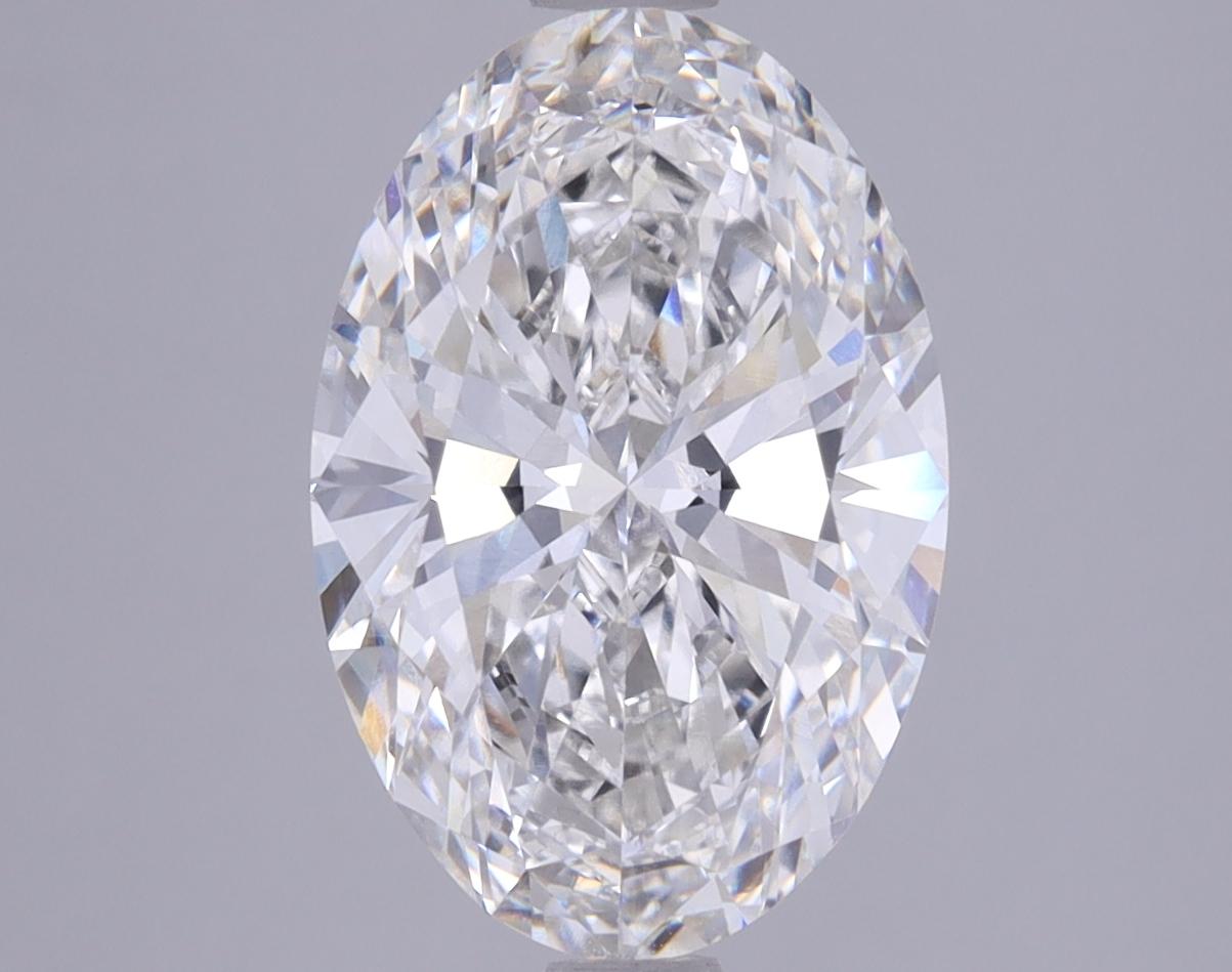 3.6 Carat Oval Shaped Excellent Cut VVS2 GIA Certified Lab Grown Diamond
