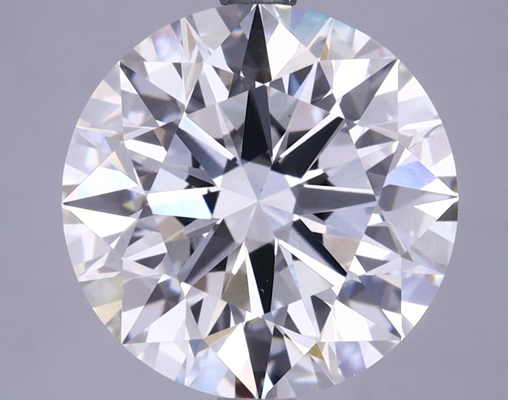 5.09 Carat Round Shaped Excellent Cut VVS2 GIA Certified Lab Grown Diamond