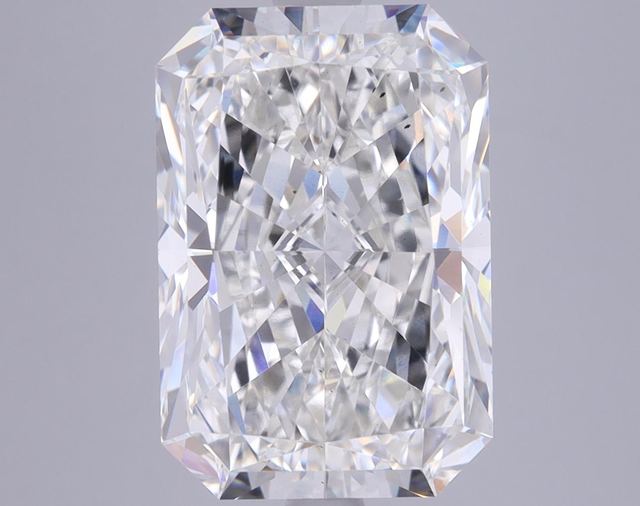 7.03 Carat Radiant Shaped Ideal Cut VS2 GIA Certified Lab Grown Diamond