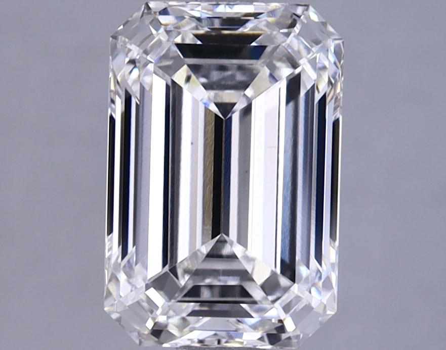 2.4 Carat Emerald Shaped Very Good Cut VS2 GIA Certified Lab Grown Diamond