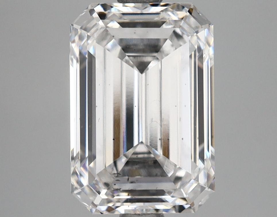 3.18 Carat Emerald Shaped Ideal Cut SI1 IGI Certified Lab Grown Diamond