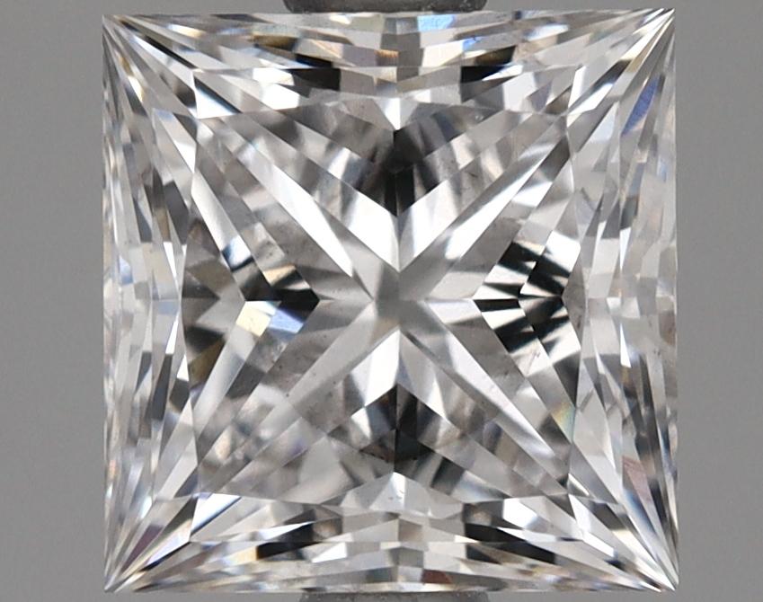 1.62 Carat Princess Shaped Ideal Cut SI1 IGI Certified Lab Grown Diamond