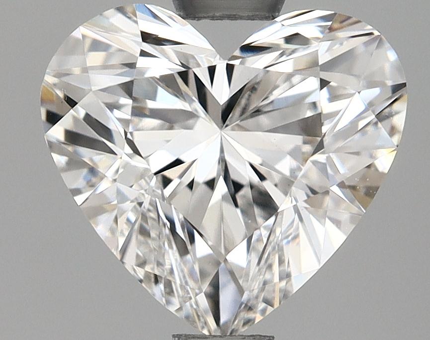 1.4 Carat Heart Shaped Ideal Cut VVS2 IGI Certified Lab Grown Diamond