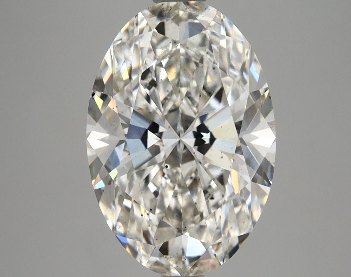 4.05 Carat Oval Shaped Ideal Cut SI1 IGI Certified Lab Grown Diamond