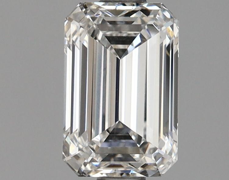 1.42 Carat Emerald Shaped Excellent Cut VVS2 IGI Certified Lab Grown Diamond