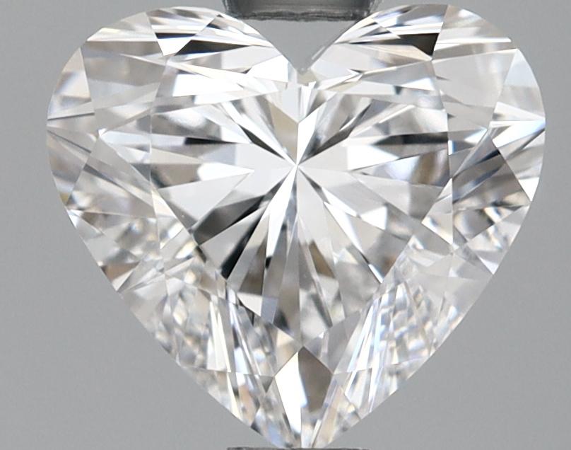 1.32 Carat Heart Shaped Ideal Cut VVS2 IGI Certified Lab Grown Diamond