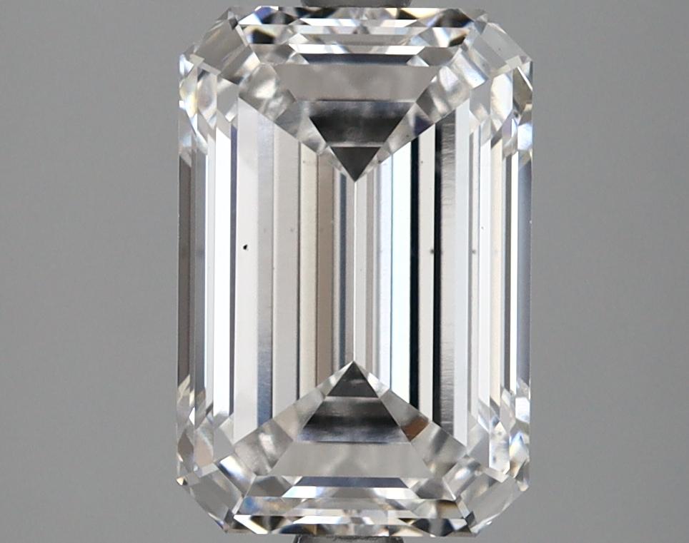 3.04 Carat Emerald Shaped Excellent Cut VS2 GIA Certified Lab Grown Diamond