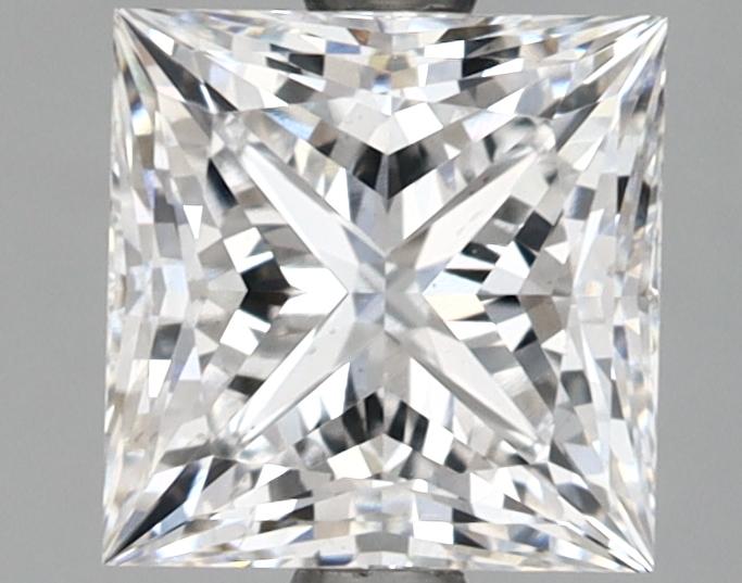 2.09 Carat Princess Shaped Ideal Cut VS2 GIA Certified Lab Grown Diamond