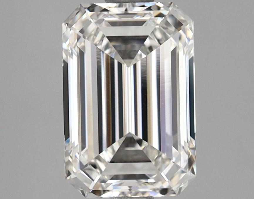 2.19 Carat Emerald Shaped Ideal Cut VVS2 GIA Certified Lab Grown Diamond