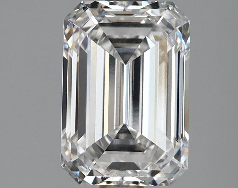 2.15 Carat Emerald Shaped Very Good Cut VVS2 GIA Certified Lab Grown Diamond